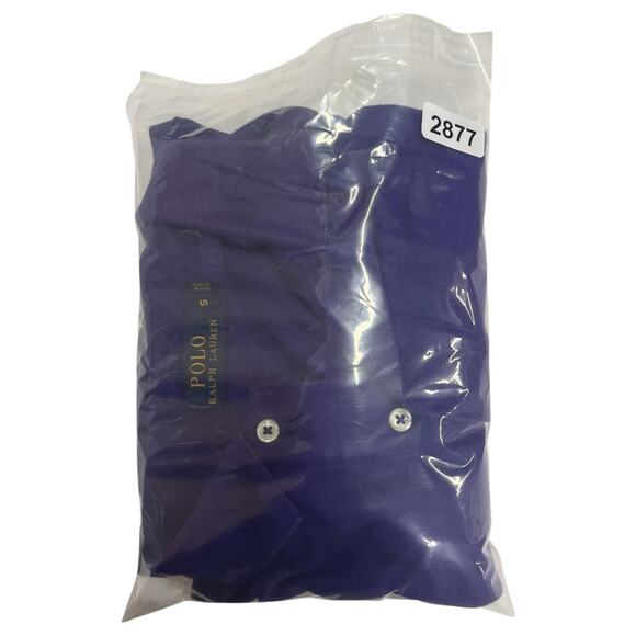 Polo Ralph Lauren Polo Shirt Mens Small Purple Classic Fit Pony Logo Preppy - Picture 14 of 16